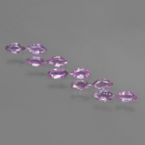 Medium Violet Saphir Edelstein - 0.1ct Marquiseschliff (ID: 410973)