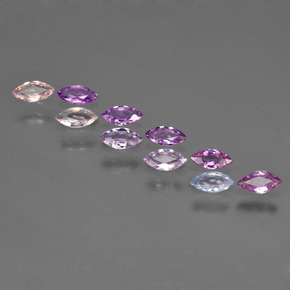 0.1ct Marquise Facet Multicolor Sapphire for sale thumb image of 0.1ct Marquise Facet Multicolor Sapphire (ID: 411128)