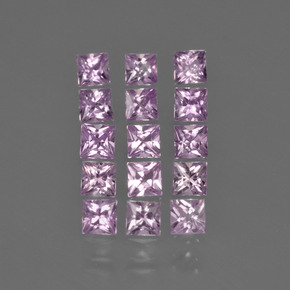 0.1ct Princess-Cut Pink Sapphire Gem for sale 0.1ct Princess-Cut Pink Sapphire Gem (ID: 411183)