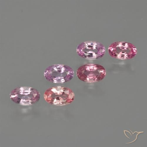 Многоцветный Сапфир Камень - 0.3ct Фасетный Овал (ID: 415276)