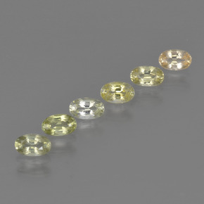 2ct Oval Facet Greenish Yellow Sapphire for sale thumb image of 2ct Oval Facet Greenish Yellow Sapphire (ID: 415359)