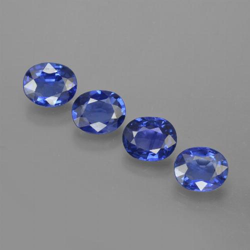 Azul aciano Zafiro Gema - 0.7ct Forma ovalada (ID: 417114)