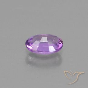 Sapphire Gemstone in 6 x 4.2 mm Size for Sale, Sapphire Stone in Purplish Violet Color