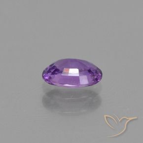 Sapphire Gemstone in 6 x 4 mm (calibrated) Size for Sale, Sapphire Stone in Medium Pink Violet Color