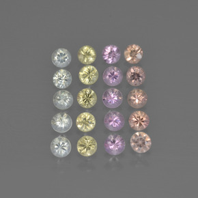 0.1ct Diamond-Cut Multicolor Sapphire Gem for sale 0.1ct Diamond-Cut Multicolor Sapphire Gem (ID: 417961)