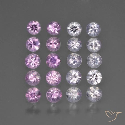 Многоцветный Сапфир Камень - 0.1ct Бриллиантовая Огранка (ID: 419209)