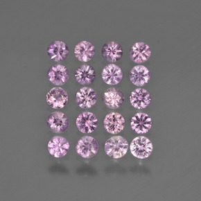 Medium Violet Saphir Edelstein - 0.1ct Diamanten-Schliff (ID: 419771)