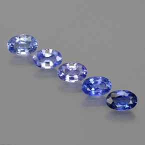 Kornblumenblau Saphir Edelstein - 0.4ct Oval facettiert (ID: 420148)