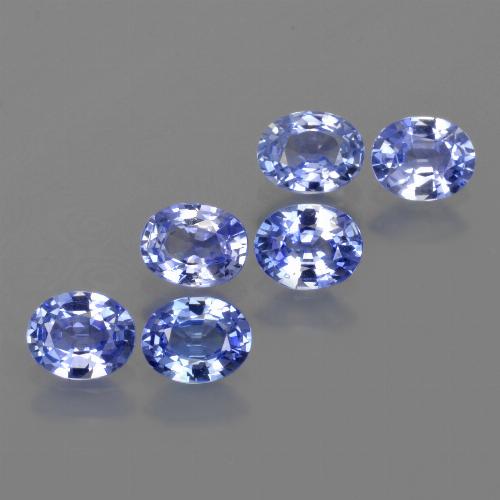 Loose 5.96 ct Oval Blue Sapphire Gemstone for Sale, 12.1 x 9.9 mm ...