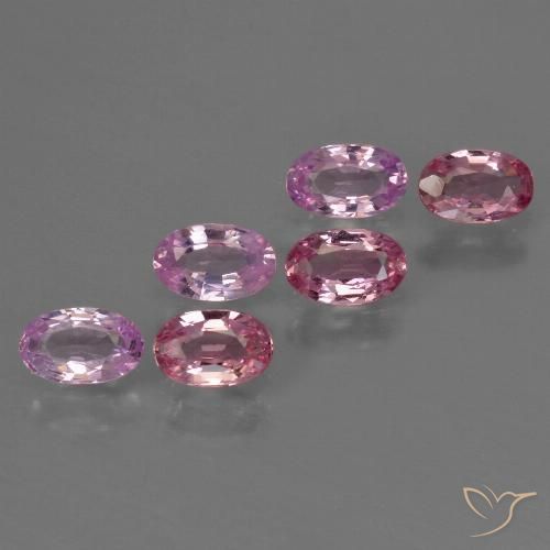 Многоцветный Сапфир Камень - 0.3ct Фасетный Овал (ID: 420479)