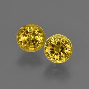 0.7ct Round Facet Yellow Sapphire Gem for sale 0.7ct Round Facet Yellow Sapphire Gem (ID: 421041)
