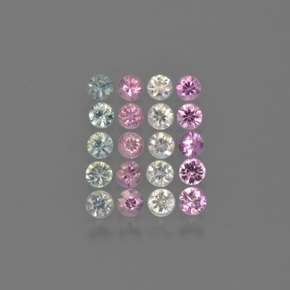 0.1ct Diamond-Cut Multicolor Sapphire Gem for sale 0.1ct Diamond-Cut Multicolor Sapphire Gem (ID: 421166)