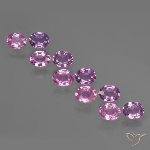 Medium Purple Сапфир Камень - 0.3ct Фасетный Овал (ID: 421921)