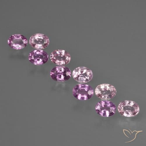 Multicolore Zaffiro Gem - 0.2ct Ovale sfaccettato (ID: 421980)