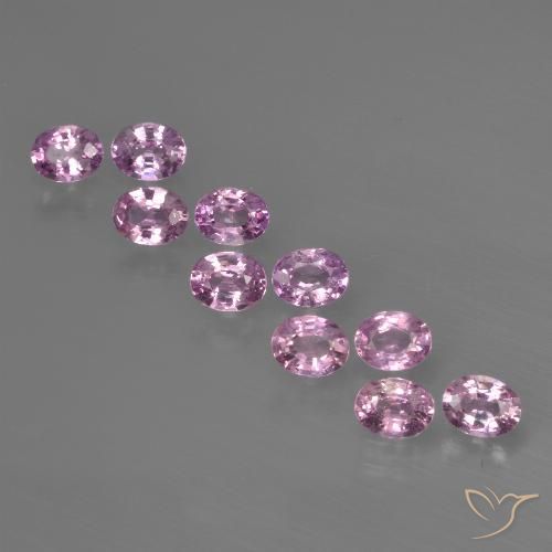 Púrpura medio Zafiro Gema - 0.2ct Forma ovalada (ID: 421987)
