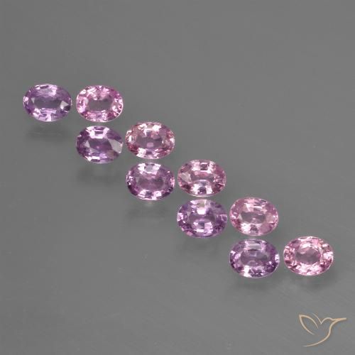 2.07 ct Loose Purple Sapphire, 4.1 x 3.1 mm Oval Cut From Tanzania, Photo A