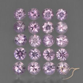 2.33 ctw Purple Sapphire Stones, Natural Sapphire in Diamond-Cut Shape for Sale