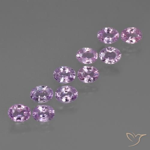 Sangria Violet Сапфир Камень - 0.2ct Фасетный Овал (ID: 423167)