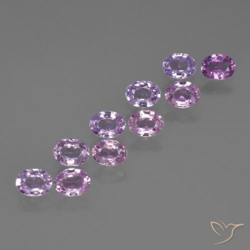 Violeta medio Zafiro Gema - 0.2ct Forma ovalada (ID: 423168)
