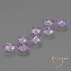Sapphire Gemstones in 4.4 x 3.5 mm Size for Sale, Sapphire Stones in Iris Violet Color