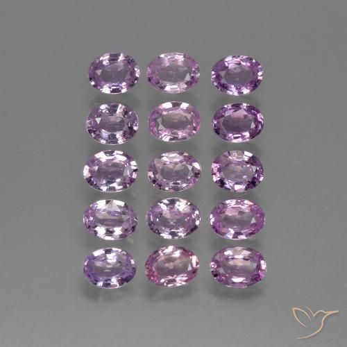Sangria Violet Сапфир Камень - 0.2ct Фасетный Овал (ID: 423589)