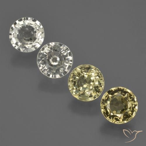 3.28 ct Round Cut Sapphire, 5.5 mm From Tanzania, Photo A