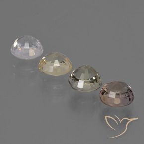 Sapphire Gemstones in 5.2 mm Size for Sale, Sapphire Stones in Multicolor Color