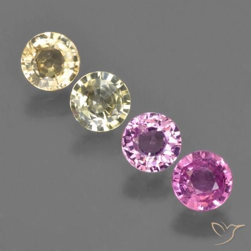 Multicolor Zafiro Gema - 0.4ct Faceta Redonda (ID: 423810)