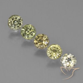 2.31 ctw Multicolor Sapphire Stones, Natural Sapphire in Round Facet Shape for Sale