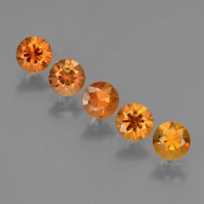 0.3ct Diamond-Cut Orange Sapphire Gem for sale 0.3ct Diamond-Cut Orange Sapphire Gem (ID: 423985)