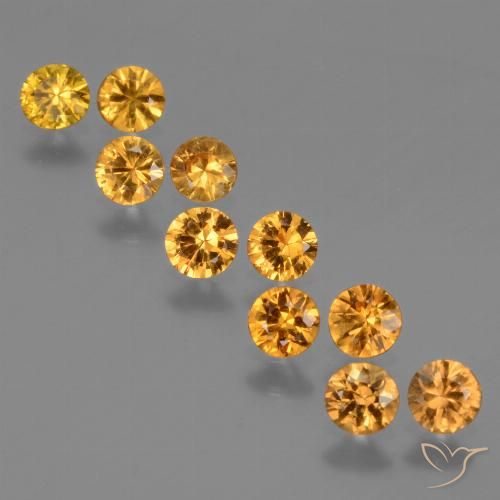 Oro Zafiro Gema - 0.2ct Corte Diamante (ID: 424294)