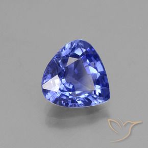 2.27 ct Blue Sapphire Stone, Natural Sapphire in Pear Facet Shape for Sale