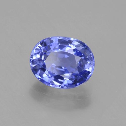 2.14 ct Blue Sapphire Stone, Natural Sapphire in Oval Facet Shape for Sale