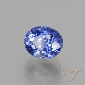 2.71 ct Blue Sapphire Stone, Natural Sapphire in Oval Facet Shape for Sale