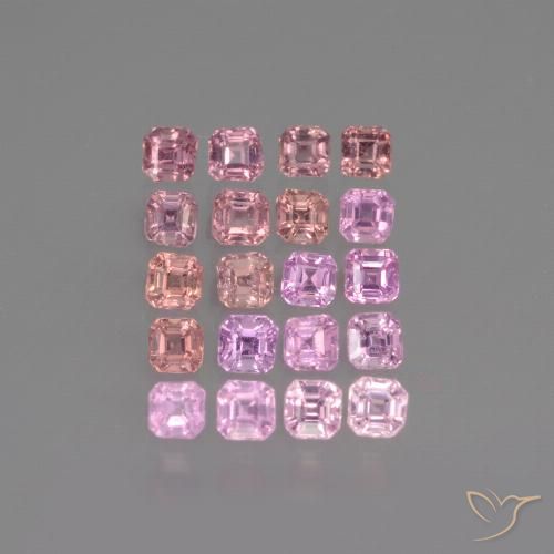 Multicolor Zafiro Gema - 0.1ct Forma octagonal (ID: 435104)