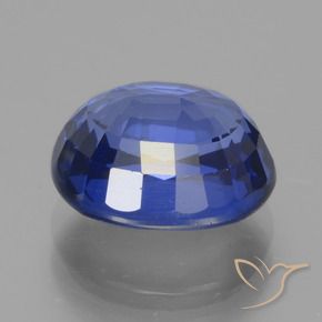 Sapphire Gemstone in 10 x 8.8 mm Size for Sale, Sapphire Stone in Cornflower Blue Color