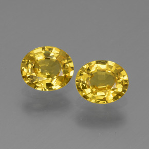 0.7ct Oval Facet Yellow Golden Sapphire Gem for sale 0.7ct Oval Facet Yellow Golden Sapphire Gem (ID: 443610)