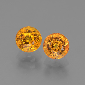 1.1ct Round Facet Yellow Golden Sapphire for sale thumb image of 1.1ct Round Facet Yellow Golden Sapphire (ID: 443663)