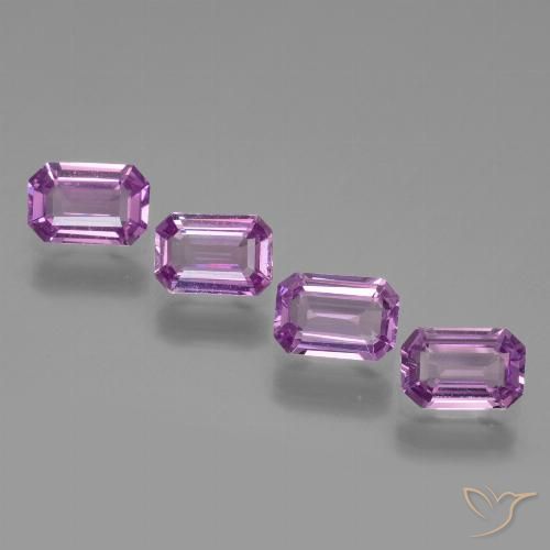2.41ctw Natural Medium Purple Sapphire, Emerald Cut, VVS-VS