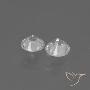 Sapphire Gemstones in 4.3 mm Size for Sale, Sapphire Stones in White Color