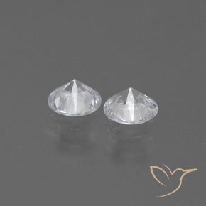 Sapphire Gemstones in 4.5 mm (calibrated) Size for Sale, Sapphire Stones in White Color
