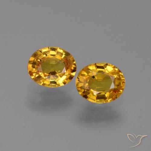 1.49ctw Natural Dark Golden Sapphire, Oval, VS