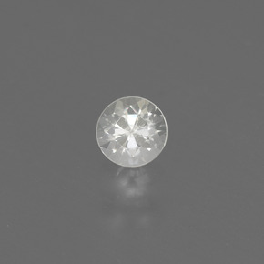 Blanco Zafiro Gema - 0.4ct Corte Diamante (ID: 444642)
