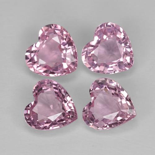 Multicolor Zafiro Gema - 0.6ct Forma de corazón (ID: 444653)
