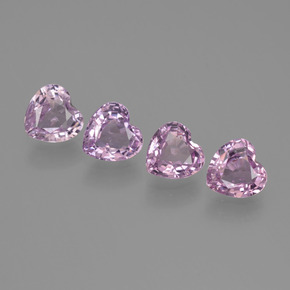 0.5ct Heart Facet Pink Sapphire Gem for sale 0.5ct Heart Facet Pink Sapphire Gem (ID: 444655)