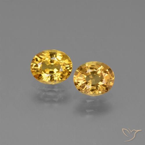 1.49ctw Natural Dark Golden Sapphire, Oval, VS
