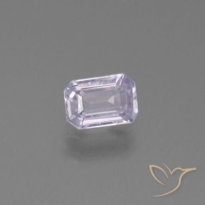 0.57 ct Violet Sapphire Stone, Natural Sapphire in Octagon Facet Shape for Sale