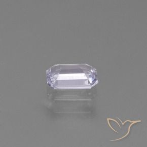 Sapphire Gemstone in 5.7 x 3.9 mm Size for Sale, Sapphire Stone in Very Light Violet Color