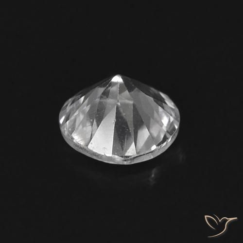 Sapphire Gemstone in 4.5 mm (calibrated) Size for Sale, Sapphire Stone in White Color
