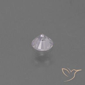 Sapphire Gemstone in 4 mm (calibrated) Size for Sale, Sapphire Stone in Purplish-pink White Color